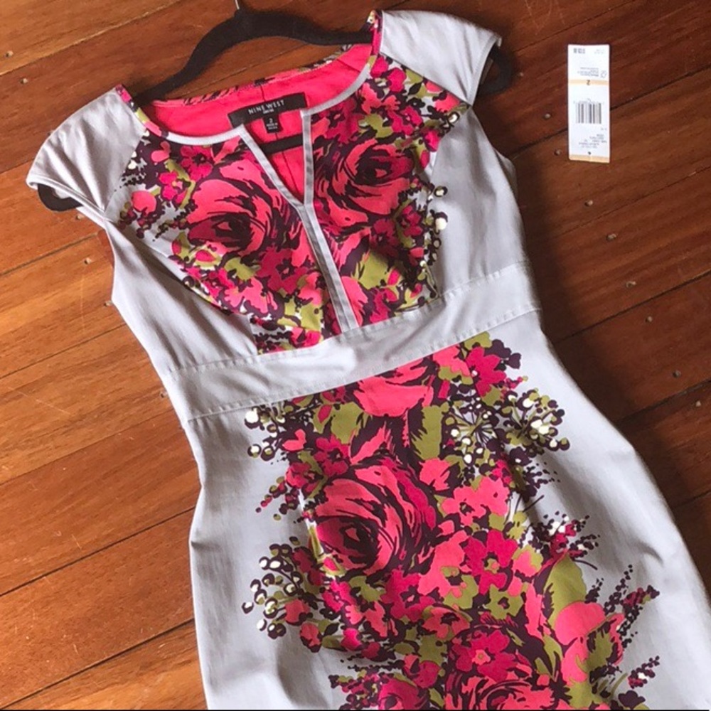 Nine West | Flower Sheath dress 🌺